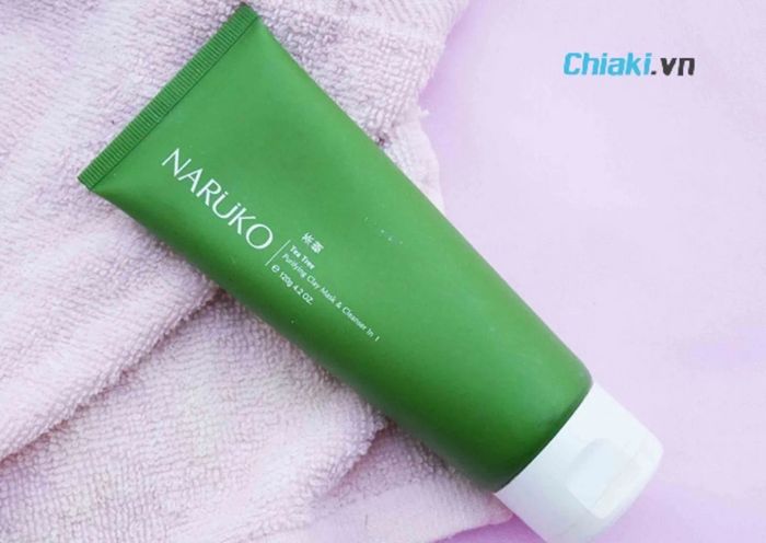 Sữa rửa mặt dành cho da khô nhạy cảm Naruko Tea Tree Purifying Clay Mask