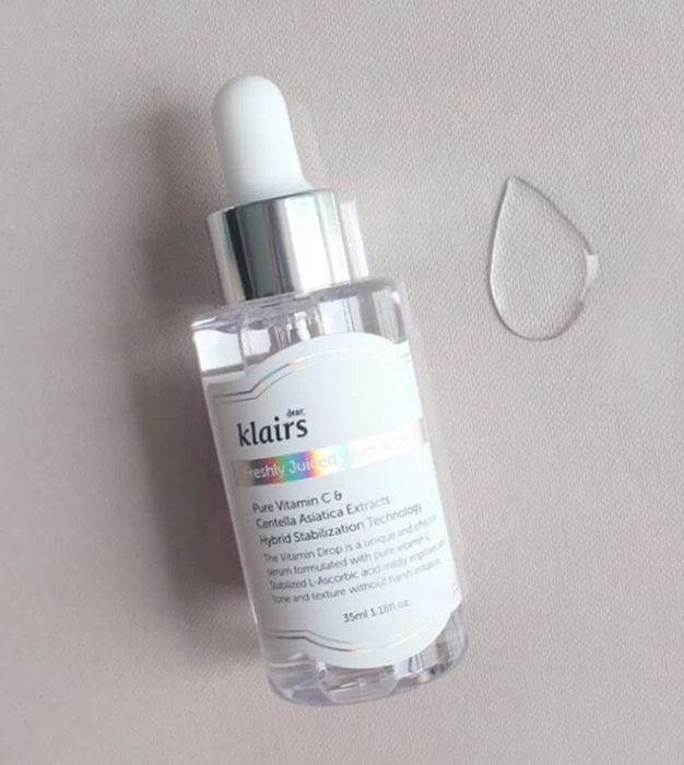 Kết cấu của serum Klairs dưỡng trắng da