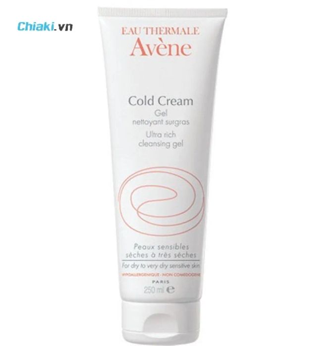 Sữa rửa mặt cho da khô nhạy cảm Avene Cold Cream