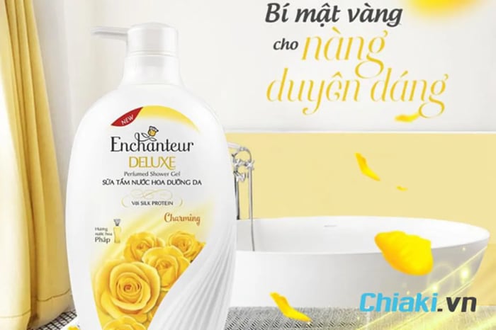 Sữa tắm nước hoa Pháp Enchanteur 