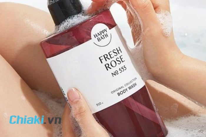 Sữa tắm Happy Bath Original Collection Body Wash Fresh Rose