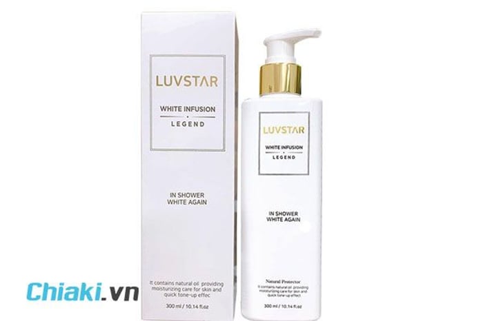  Sữa tắm thơm lâu Luvstar Body Tone Up Cream phiên bản cũ và mới