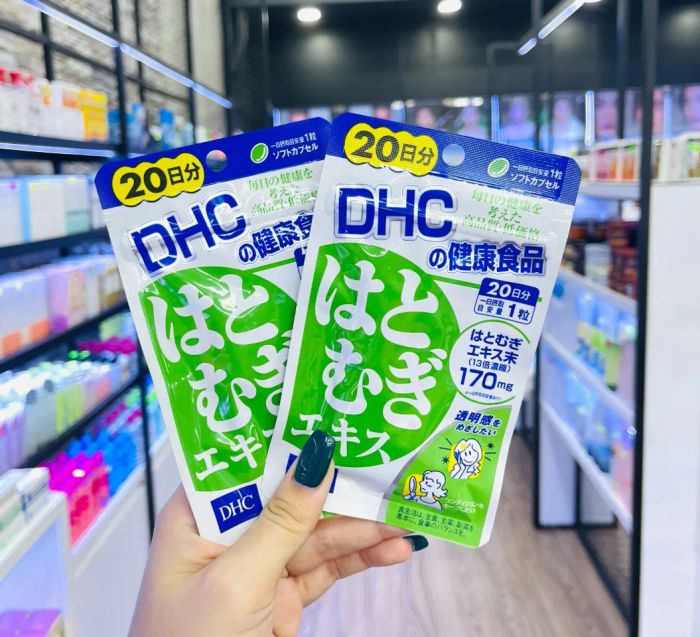 Viên trắng da DHC Coix Extract của Nhật Bản