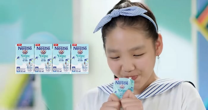 Lốc 4 hộp sữa chua uống thanh trùng Nestlé Yogu vị tổ yến 115 ml