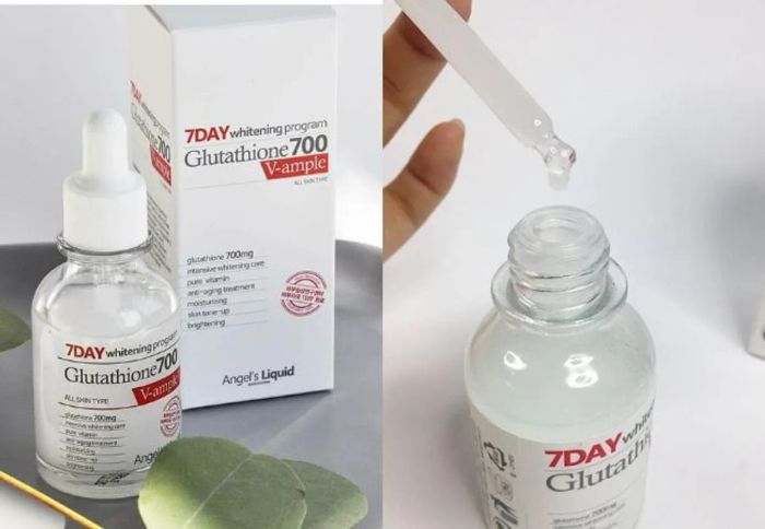 Serum dưỡng trắng da Hàn Quốc Glutathione 700 dành cho làn da khô