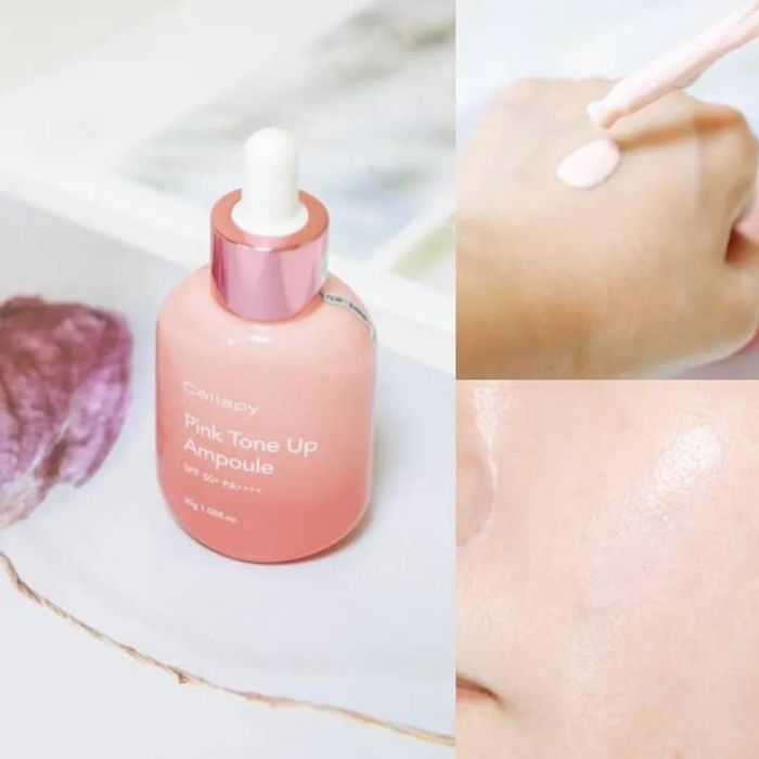 Serum dưỡng trắng da tốt nhất Cellapy Pink Tone Up Ampoule