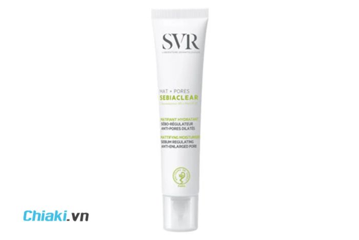 Kem hỗ trợ trị mụn kiềm dầu SVR Sebiaclear Active