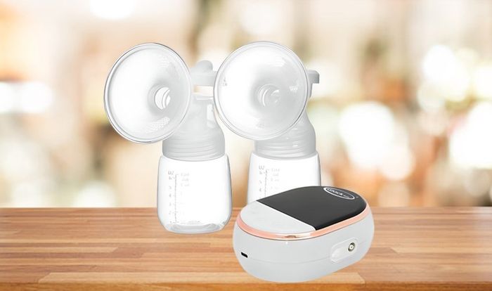 Máy hút sữa điện đôi Gluck Baby GP39 - Màu sẽ được chọn ngẫu nhiên