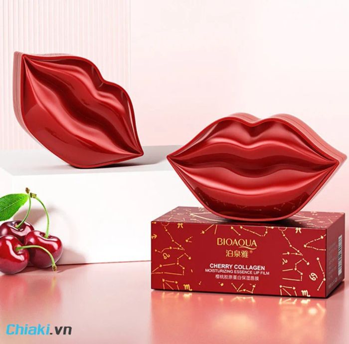 Mặt nạ môi collagen Bioaqua Nourish Lips Membrane Mask của Trung Quốc