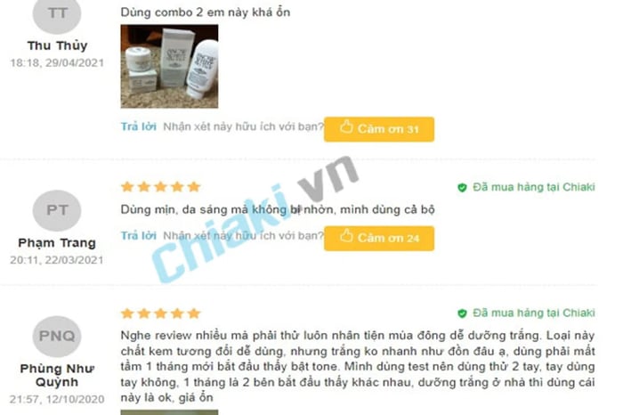 Review Sữa tắm trắng da Snow White Milky Pack Hàn Quốc