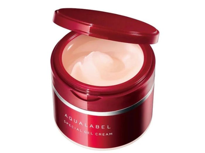 Kem dưỡng da Shiseido Aqualabel đỏ của Nhật