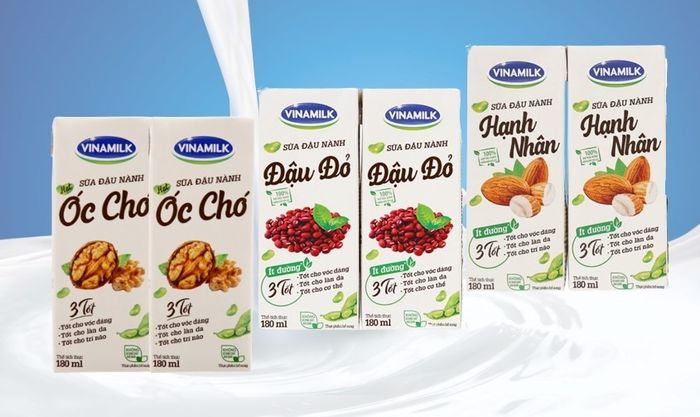 Sữa đậu nành 3 loại hạt Vinamilk