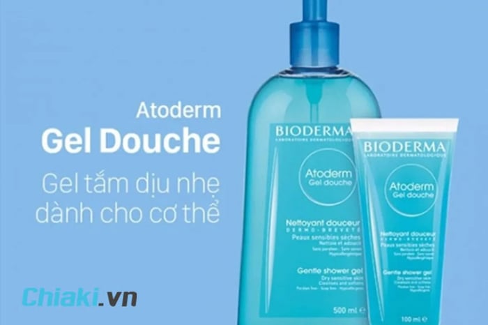 Sữa tắm cao cấp Bioderma Atoderm Douche làm dịu và dưỡng ẩm