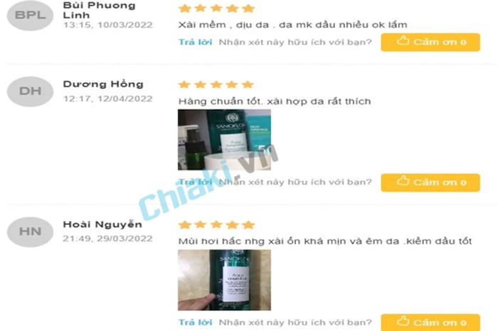 Đánh giá nước hoa hồng Pháp Sanoflore Aqua Magnifica