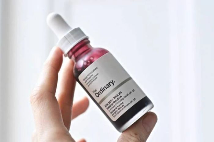 Dung dịch Tẩy tế bào chết BHA The Ordinary Aha 30% + Bha 2% Peeling Solution