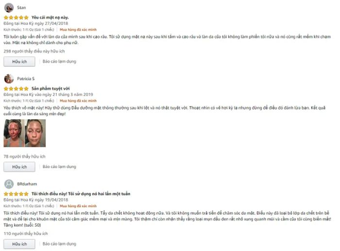 Đánh giá sản phẩm The Ordinary AHA 30% + BHA 2% Peeling Solution từ người sử dụng