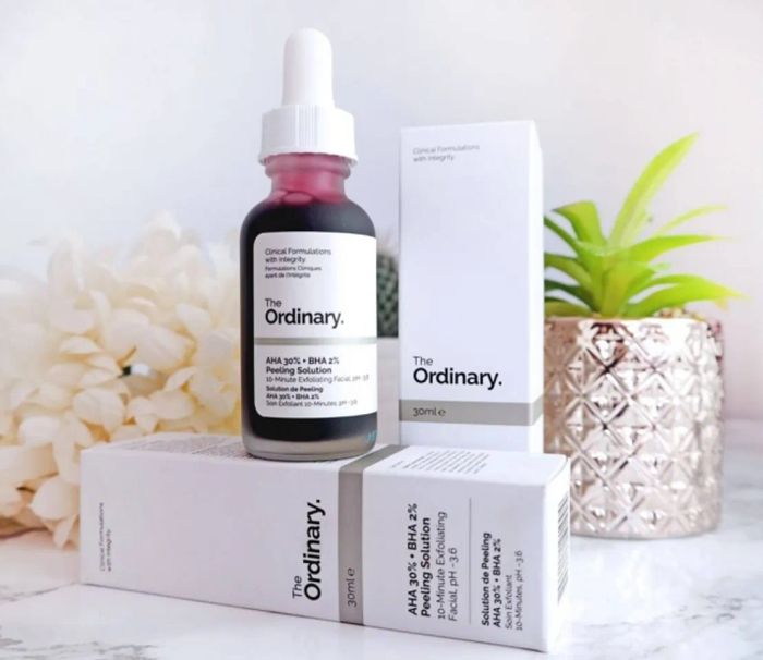 Tinh chất tẩy tế bào chết hóa học The Ordinary AHA 30% + BHA 2% Peeling Solution