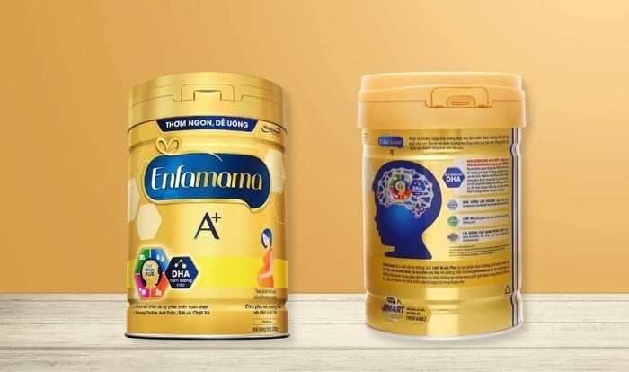 Sữa bầu Enfamama A+ hương vani 360° Brain Plus 830g