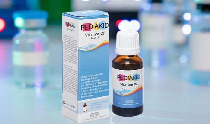 Siro Pediakid Vitamin D3 hỗ trợ phát triển xương và răng cho trẻ 20 ml