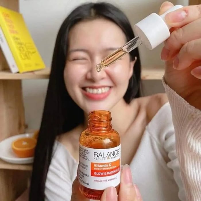 Serum chống lão hóa cho tuổi 35 Balance Vitamin C sáng da, mờ thâm