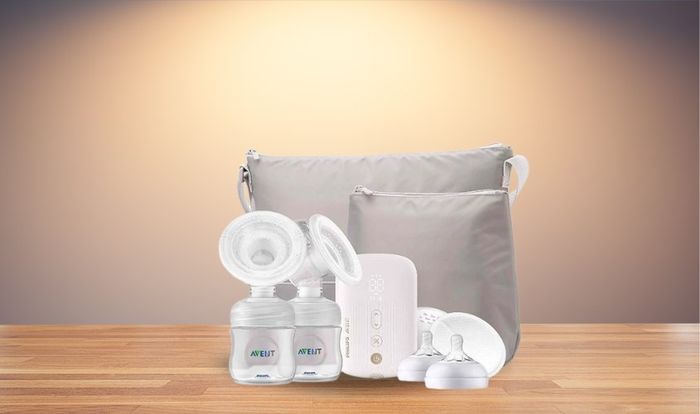 Máy hút sữa điện đôi Philips Avent Eureka Plus SCF394.11