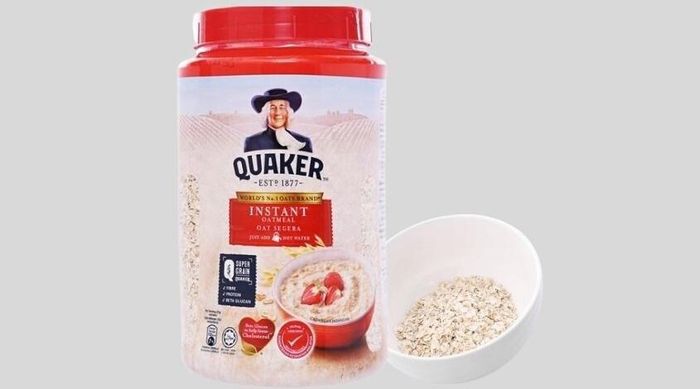 Yến mạch nguyên chất cán dẹt Quaker 600g (phù hợp cho trẻ từ 1 tuổi trở lên)