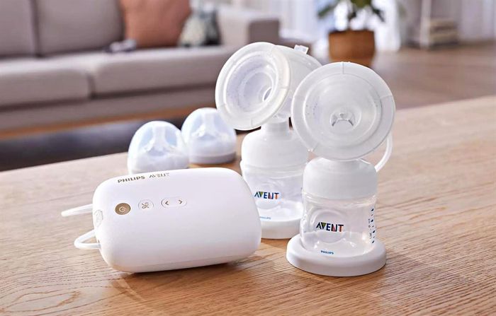 Máy hút sữa điện đôi Philips Avent Eureka SCF393.11