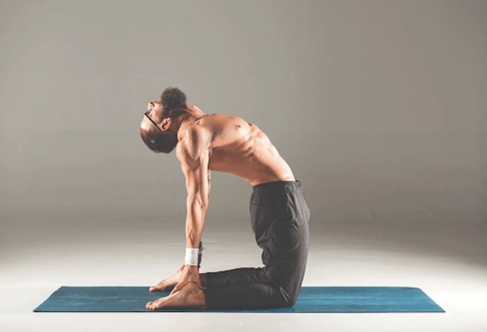 Tư thế con lạc đà trong yoga