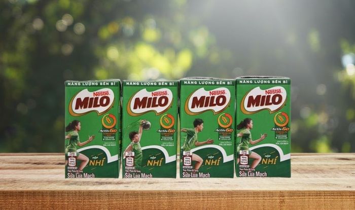 Combo 4 hộp thức uống lúa mạch Nestlé Milo 115 ml