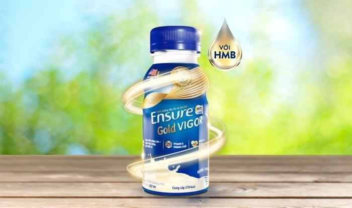 Lốc 6 chai sữa bột Ensure Gold Vigor hương vani 237 ml dành cho người lớn