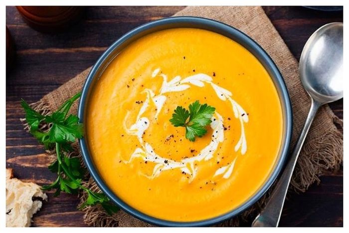 Súp bí đỏ hạnh nhân là một trong những món ăn dặm từ hạnh nhân cho bé ngon nhất