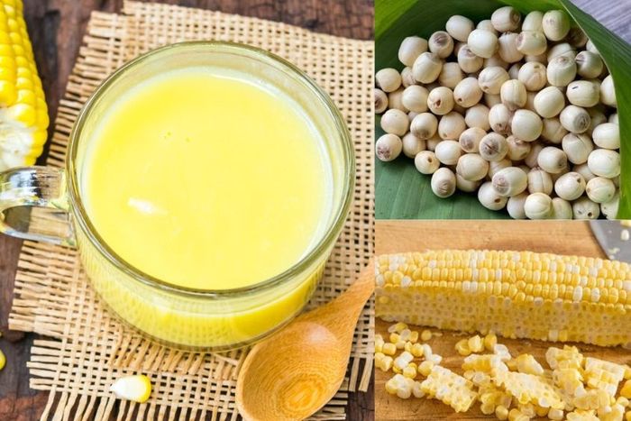 Cách làm sữa bắp cho bé từ hạt sen vô cùng đơn giản
