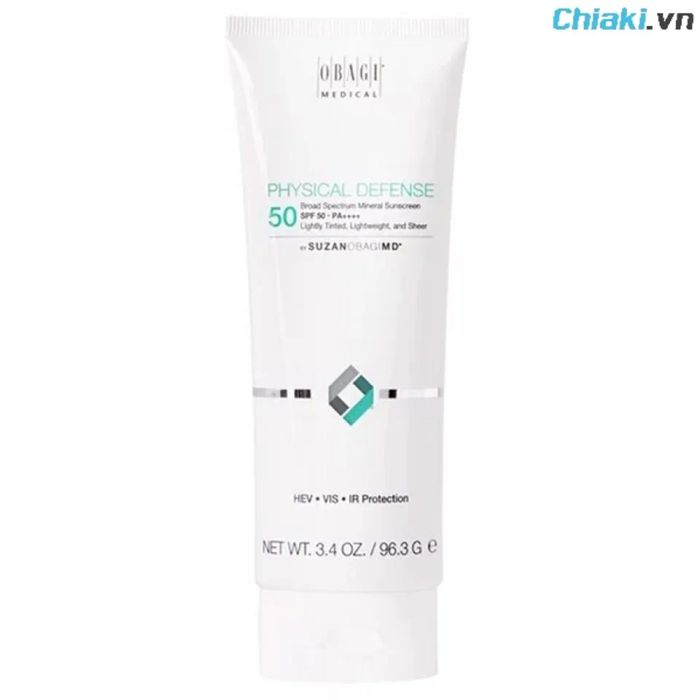 Kem chống nắng vật lý Obagi SuzanMD Physical Defense SPF 50