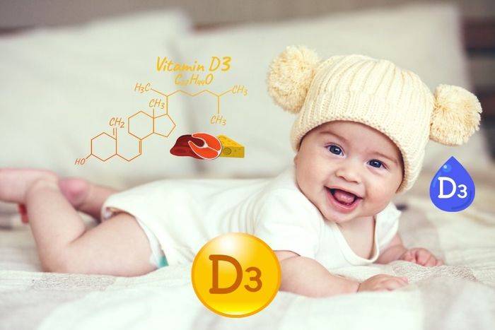 Mẹ cần bổ sung vitamin D3 cho bé theo liều lượng đúng