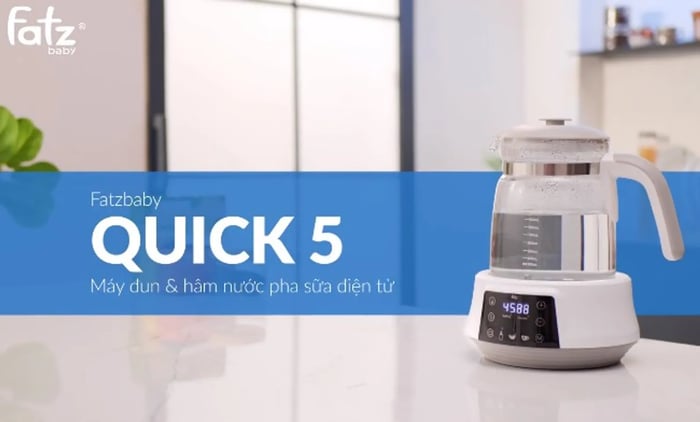 Máy hâm nước pha sữa kết hợp đun nước Fatz Quick 5.