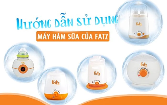 Hướng dẫn cách sử dụng máy hâm sữa Fatzbaby 