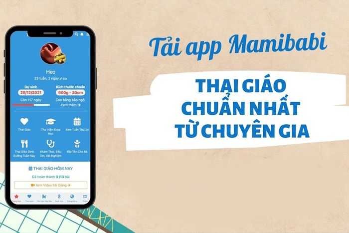 Ứng dụng giáo dục sớm cho trẻ Mamibabi