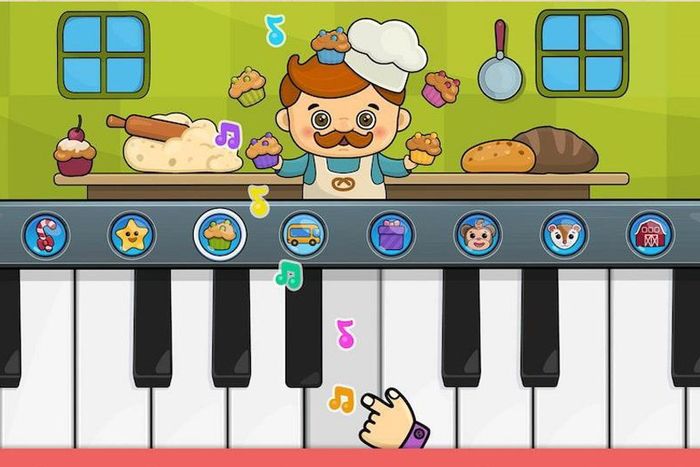 App giáo dục sớm cho trẻ Baby Piano