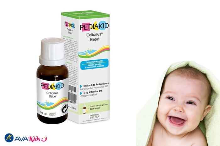 Cải thiện chất lượng tiêu hóa của bé 3 tháng với Siro Pediakid Colicillus Bébé