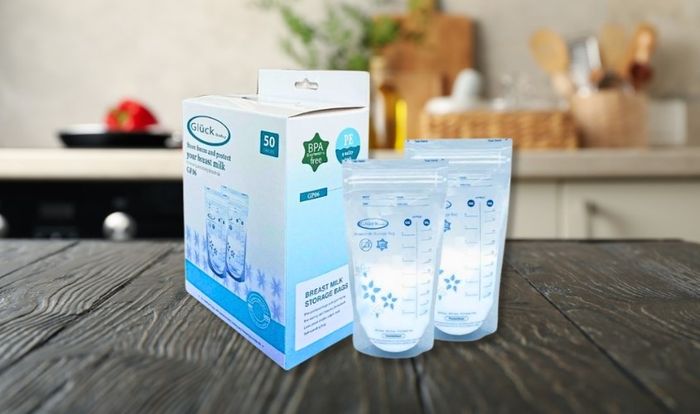 50 túi trữ sữa Gluck Baby GP06 dung tích 250 ml