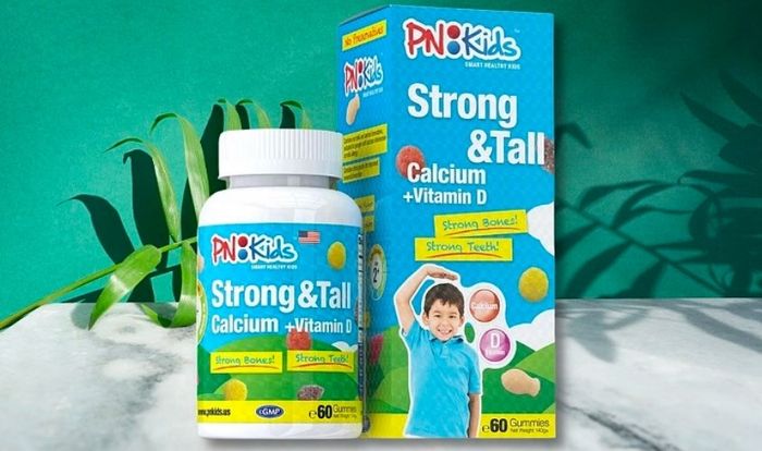 Viên nhai PN Kids Strong & Tall phát triển xương và răng 30 viên (từ 3 tuổi)