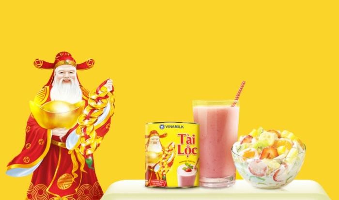 Kem đặc Vinamilk Tài Lộc lon 380g