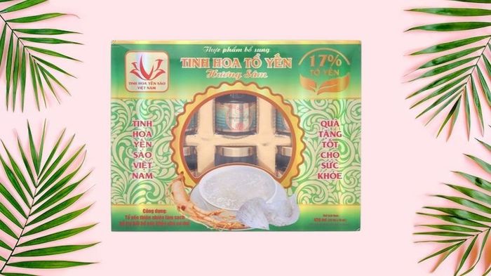 Hộp 6 hũ nước yến sào hương sâm Tinh Hoa dung tích 70 ml