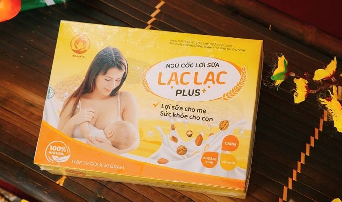 Ngũ cốc Dr.Maya Lạc Lạc Plus hỗ trợ lợi sữa 30 gói