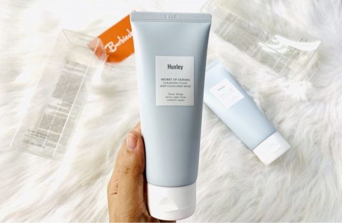 Sữa rửa mặt Huxley Cleansing Foam Deep Clean Deep Moist