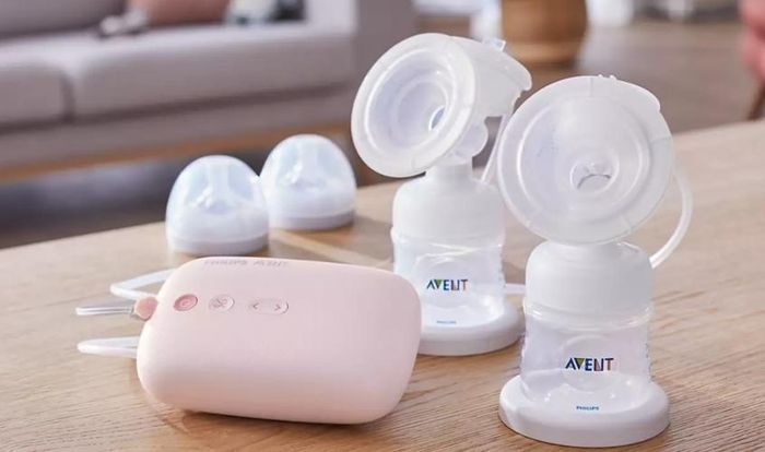 Máy hút sữa điện đôi Philips Avent Eureka SCF393.11