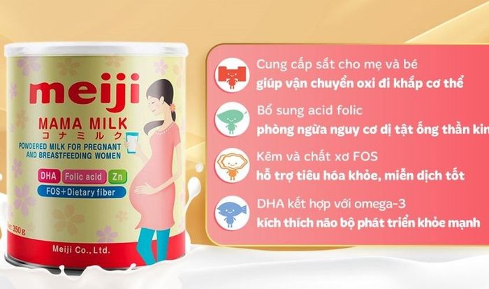 Sữa bầu Meiji Mama 350g