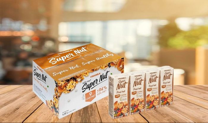 Thùng 24 hộp sữa hạt Vinamilk Super Nut 180 ml (từ 4 tuổi)