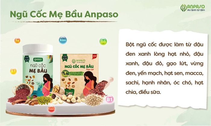 Ngũ Cốc Mẹ Bầu Anpaso