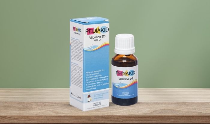 Siro Pediakid Vitamin D3 giúp phát triển xương và răng 20 ml (từ 0 tháng)